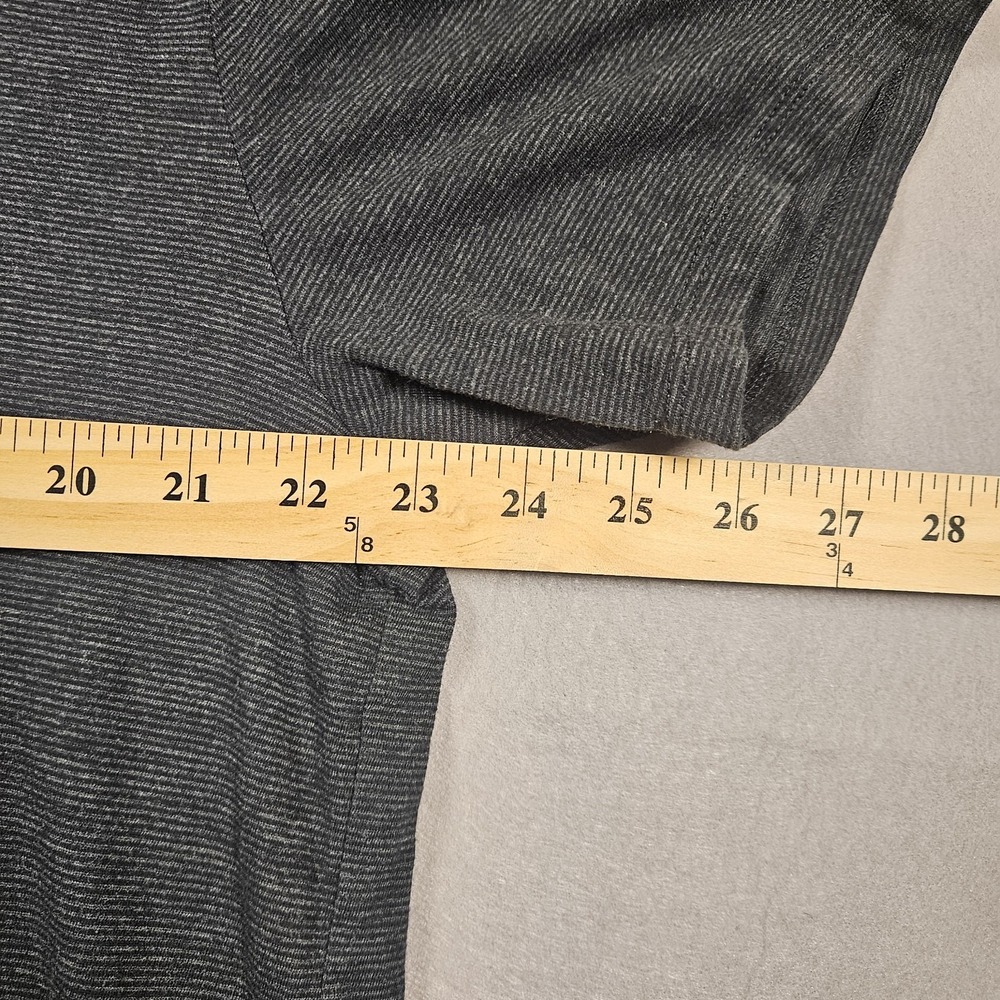 Grayers Polo Shirt Charcoal Gray Micro Stripe XL - Picture 6 of 7